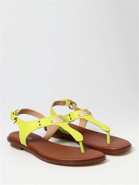 michael kors sandalen gelb|michael kors sandals outlet online.